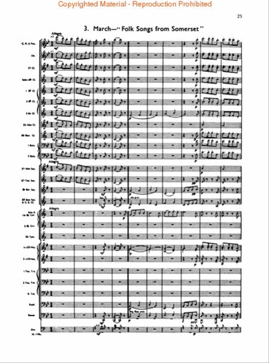 English Folk Song Suite English Folk Song Suite Concert Band scores gallery preview page 4