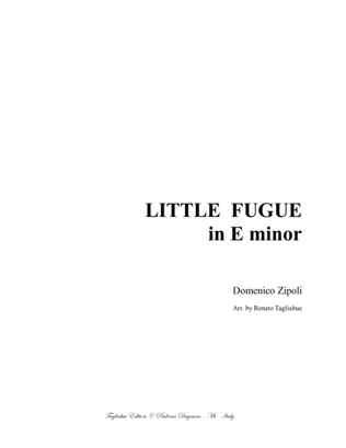 LITTLE FUGUE in E minor - Zipoli - For Organ