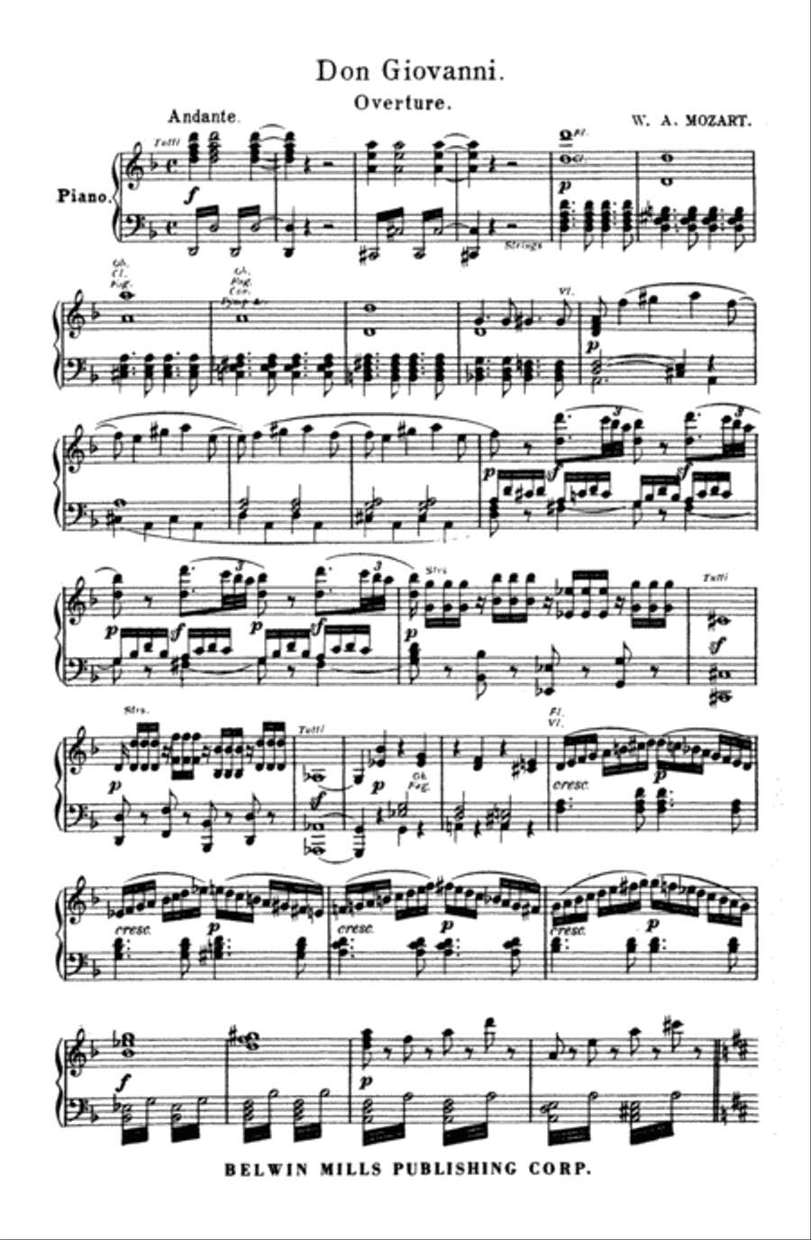 Don Giovanni Voice scores gallery preview page 6