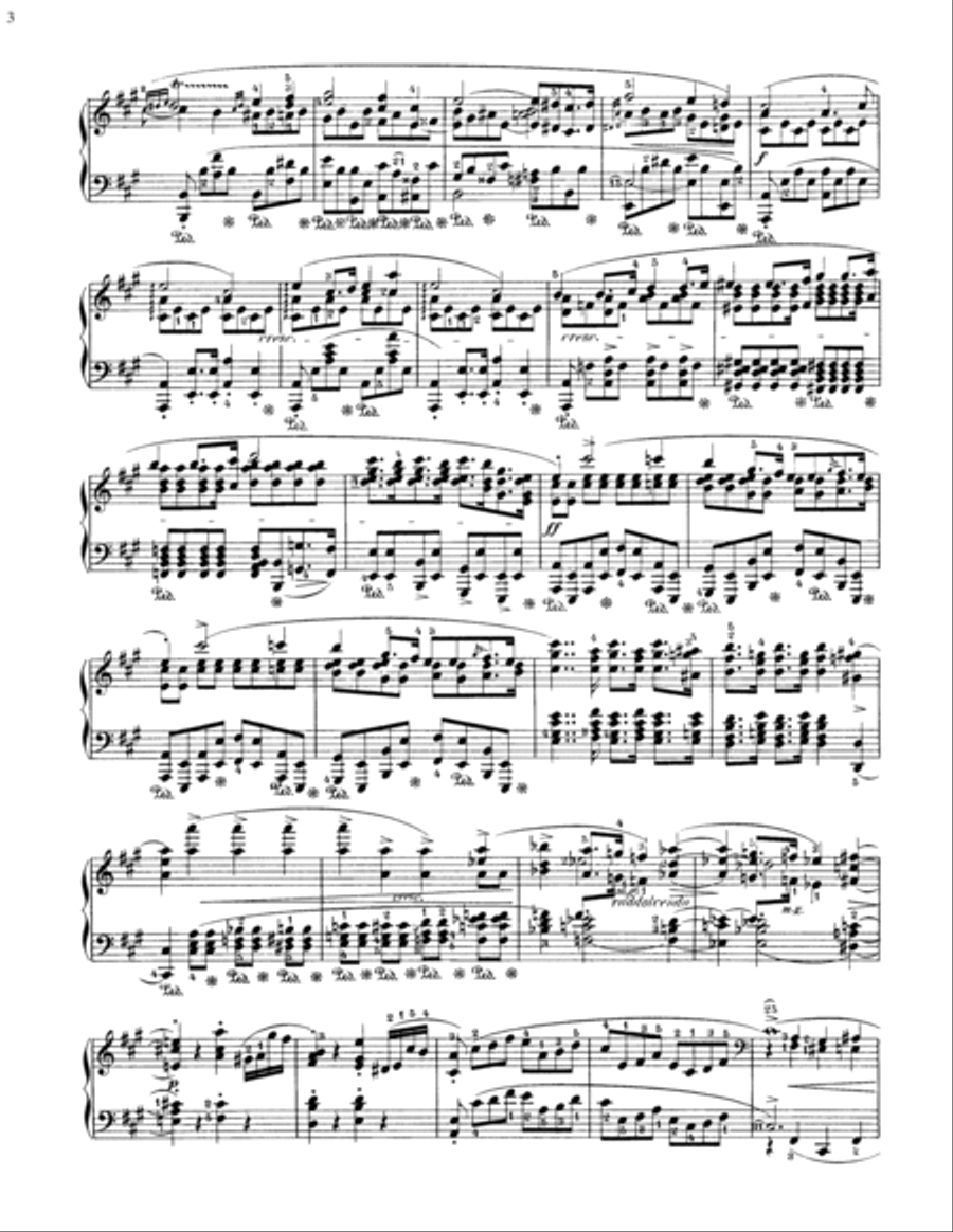 Chopin - Allegro de concert Op 46 Piano Solo scores gallery preview page 4