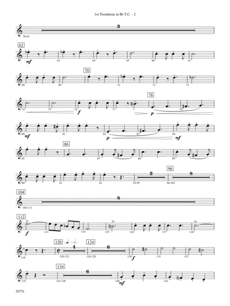 Sousa Palooza: (wp) 1st B-flat Trombone T.C.