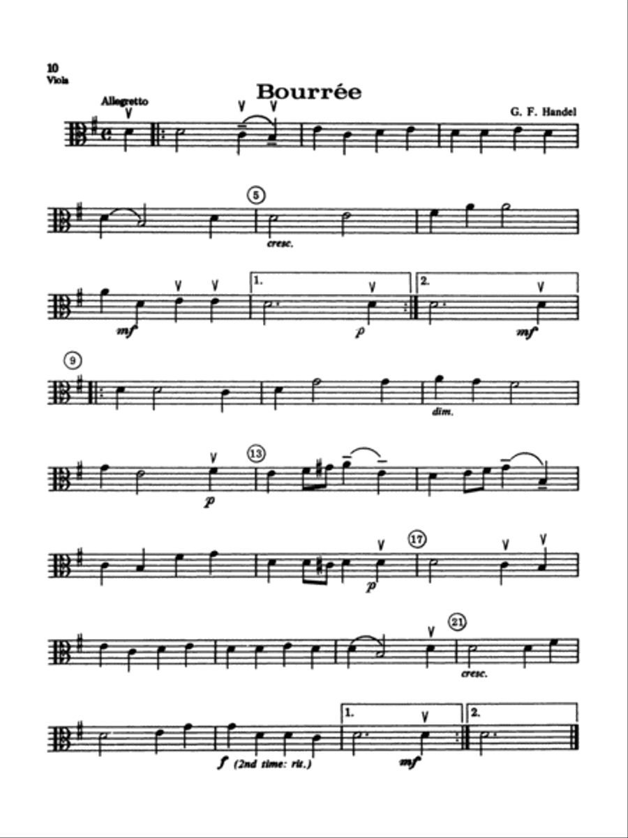 String Orchestra Accompaniments to Solos from Volumes 1 & 2 String Orchestra scores gallery preview page 4