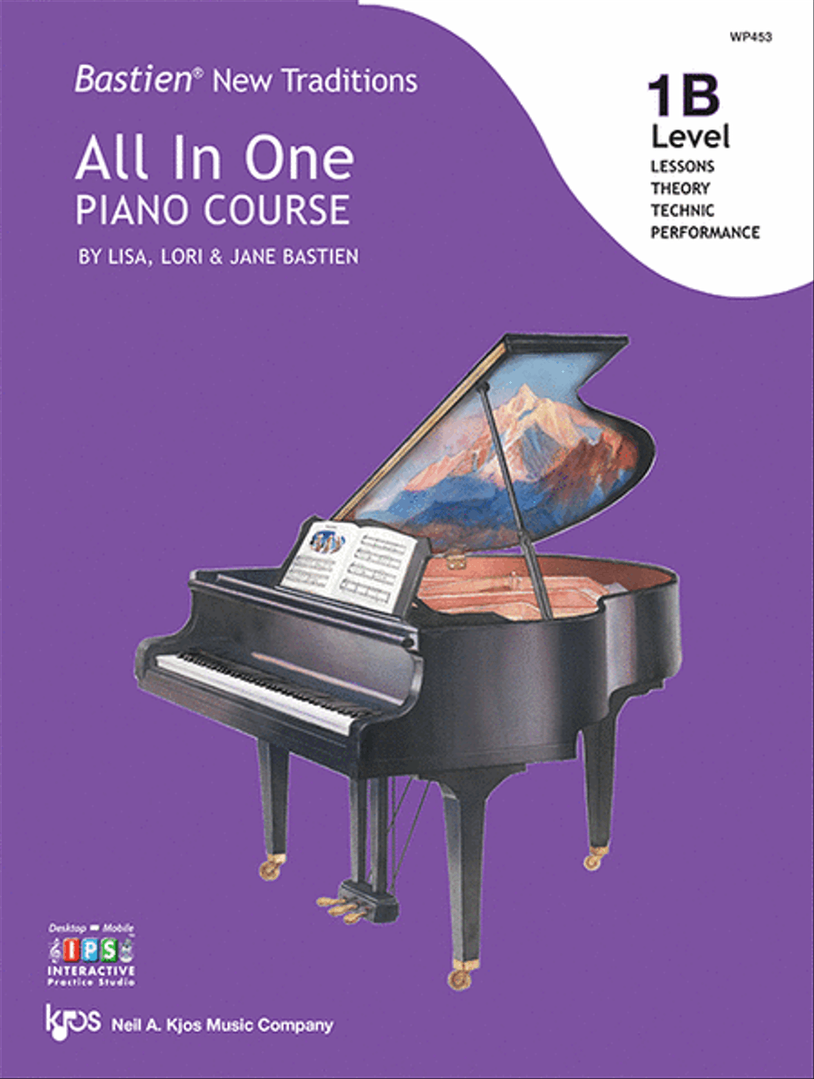 Bastien New Traditions - Level 1B Piano Method scores gallery preview page 1