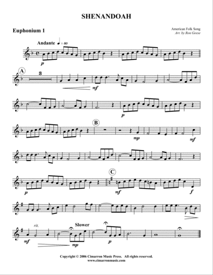 Shenandoah Shenandoah EETT scores gallery preview page 4