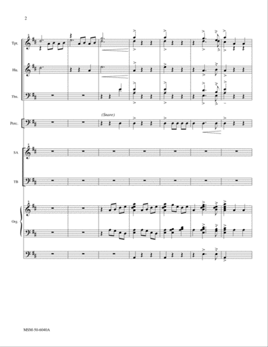 My Hope Is Arisen Choir scores gallery preview page 4