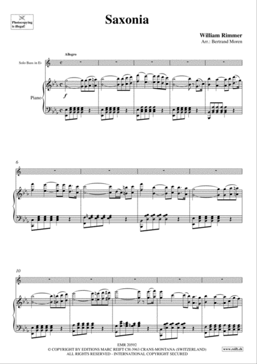 Saxonia Voice Solo scores gallery preview page 3