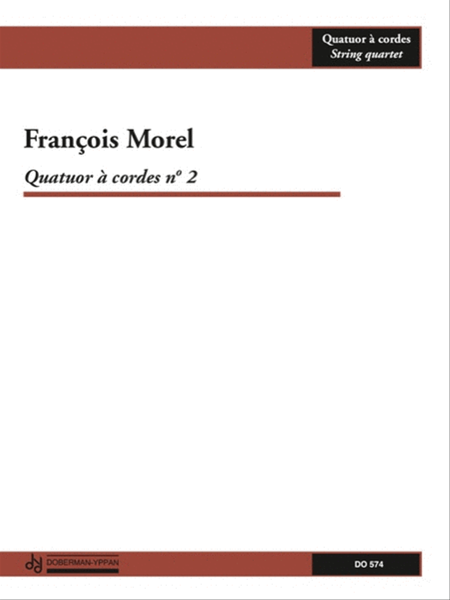 Quatuor à cordes no. 2 String Quartet scores gallery preview page 1