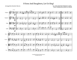 O Sons And Daughters, Let Us Sing!