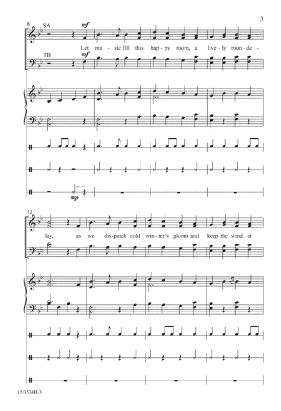 Be Glad This Festive Day 4-Part scores gallery preview page 3