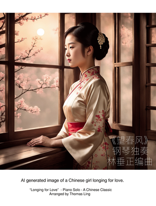 Longing for Love - 望春风 - A Chinese classic song describing a girl pining for love