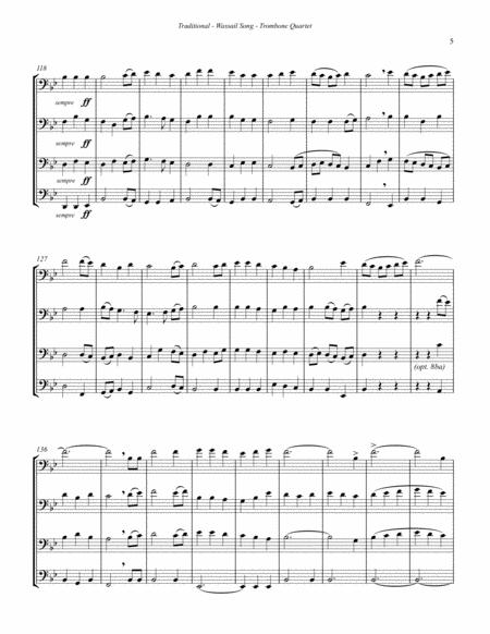 Wassail Song for Tuba Quartet