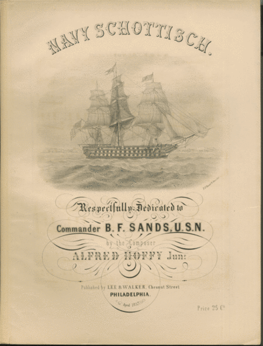 Navy Schottisch Piano Solo scores gallery preview page 1