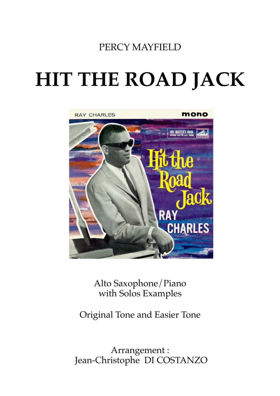 Hit The Road Jack Hit The Road Jack Alto Saxophone scores gallery preview page 1