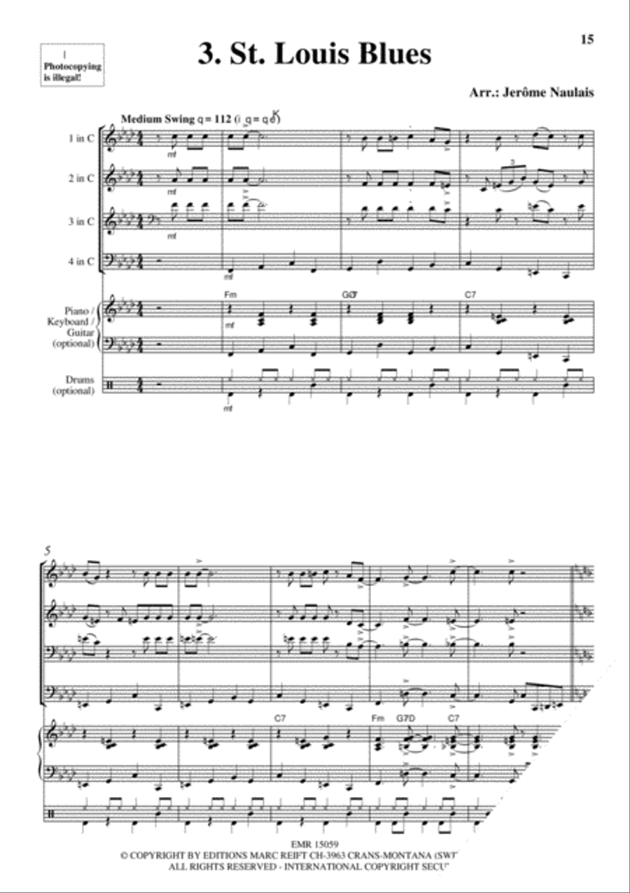 Brass Quartets Vol. 2 Brass Quartets Vol. 2 Brass Ensemble scores gallery preview page 5