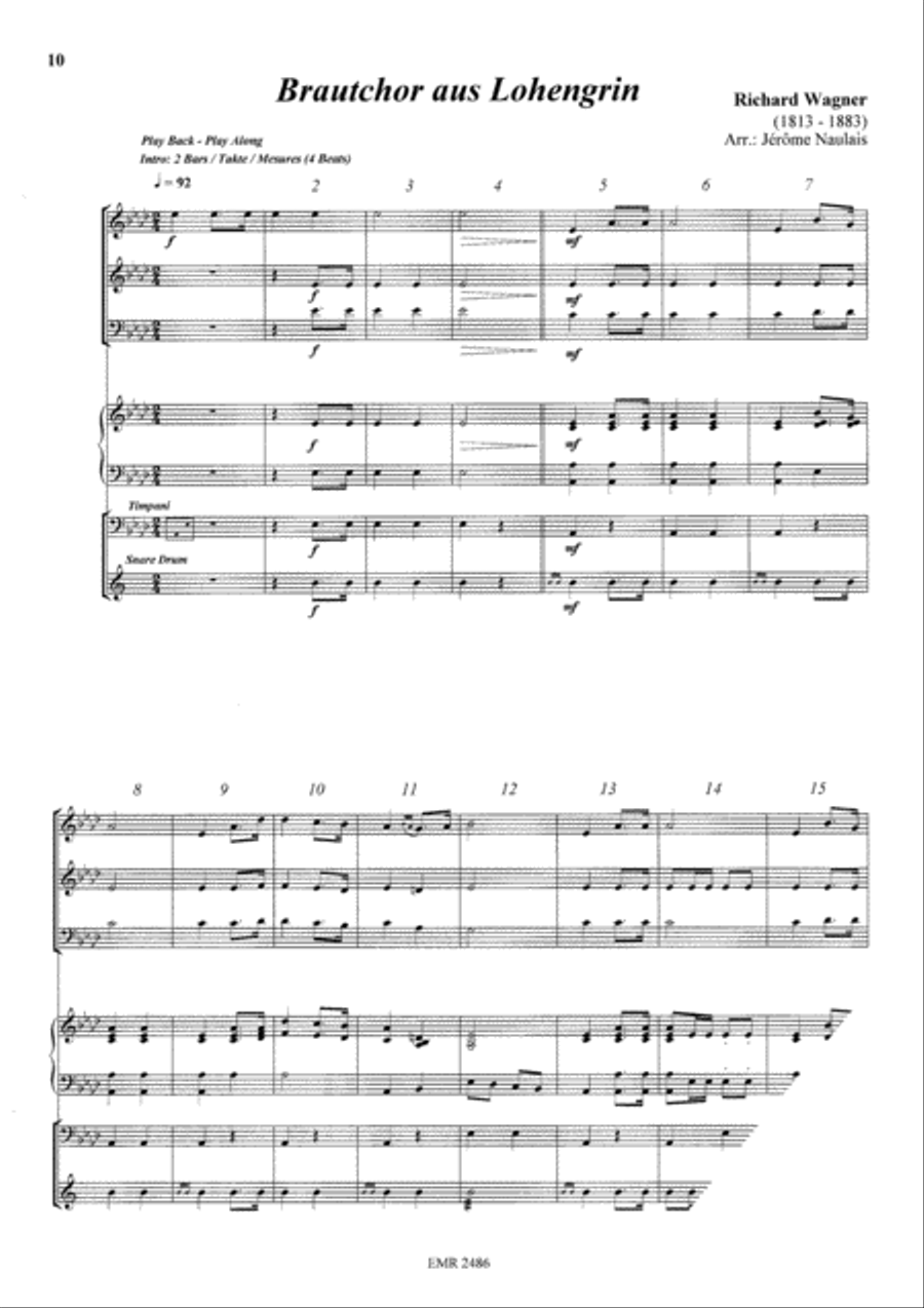 Album Volume 6 Brass Trio scores gallery preview page 6