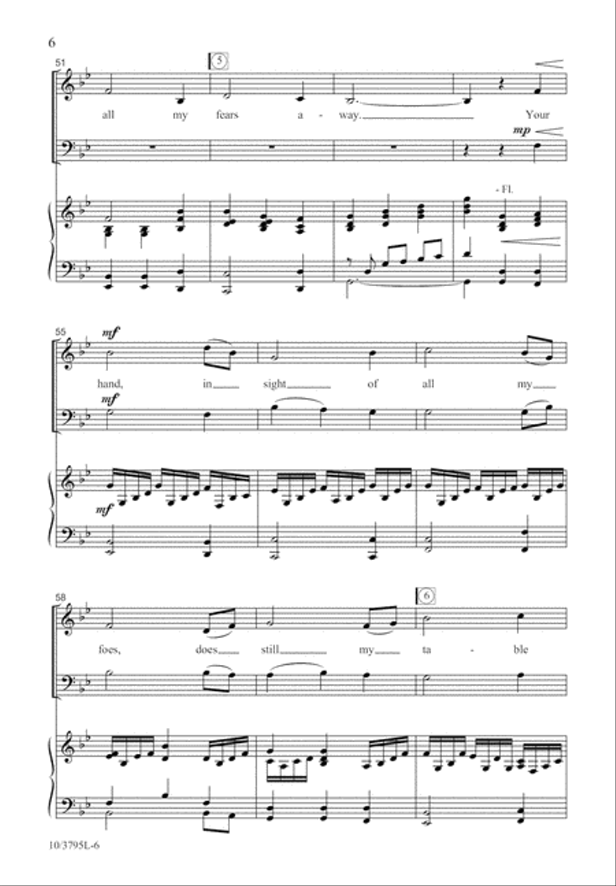 My Shepherd Will Supply My Need 2-Part scores gallery preview page 7