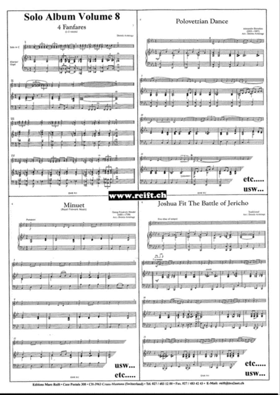 Solo Album (Vol. 1-10 + 2 CDs) by Dennis Armitage Bassoon Solo - Sheet Music page 22