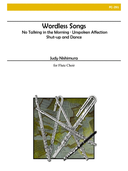 Wordless Songs for Flute Choir image number null