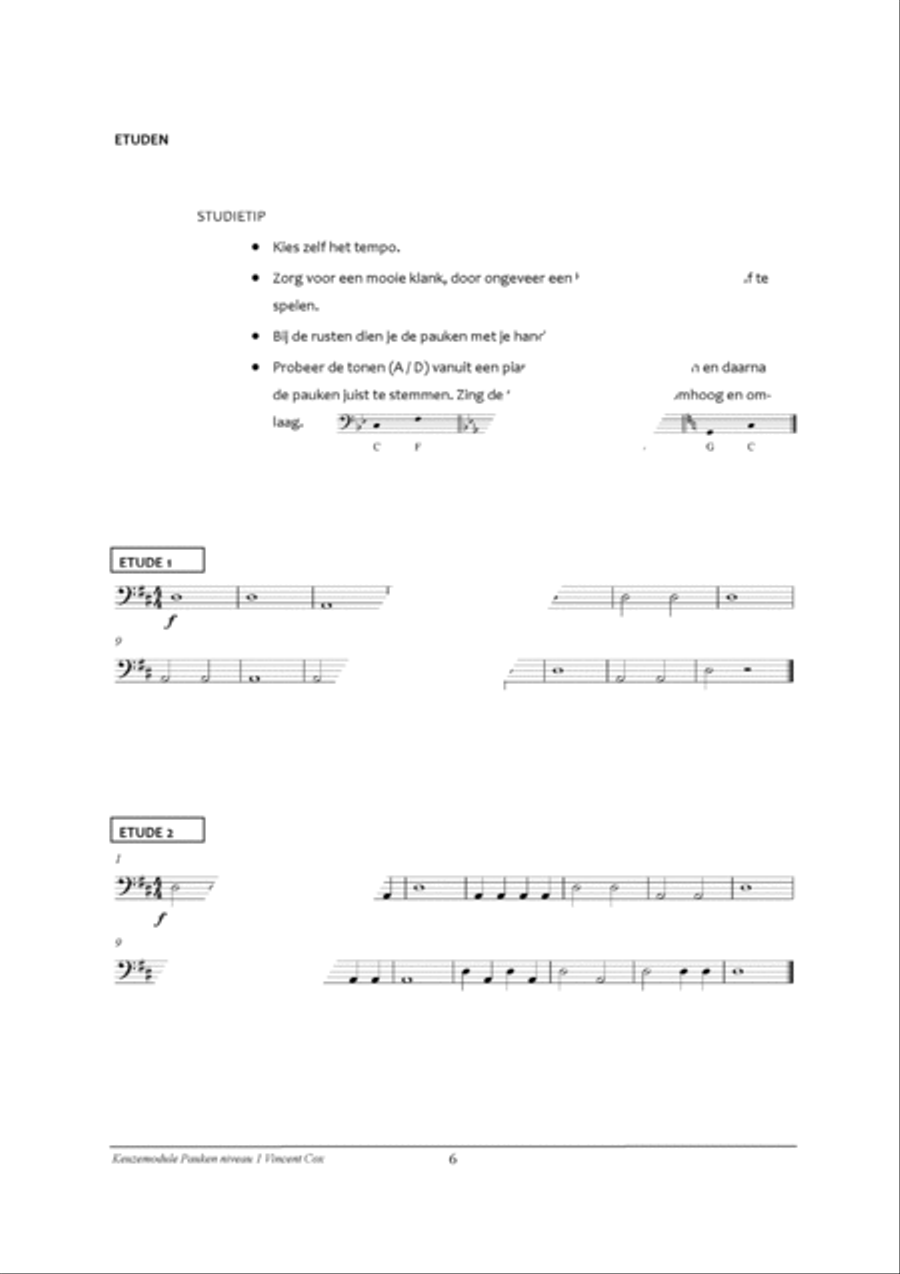 Percussion Modular: Pauken 1 Percussion scores gallery preview page 8