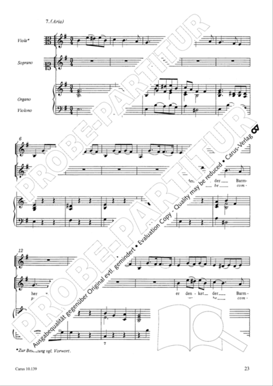 All my spirit exalts my Saviour (Meine Seele erhebt den Herren) Flute scores gallery preview page 24