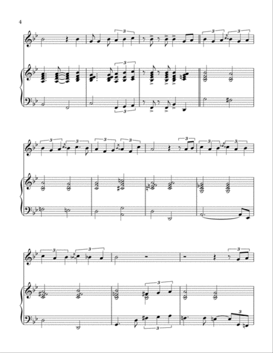 Volare Flute Solo scores gallery preview page 5