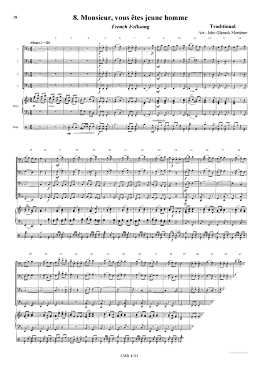 Quartets Volume 2 Euphonium Quartet scores gallery preview page 10