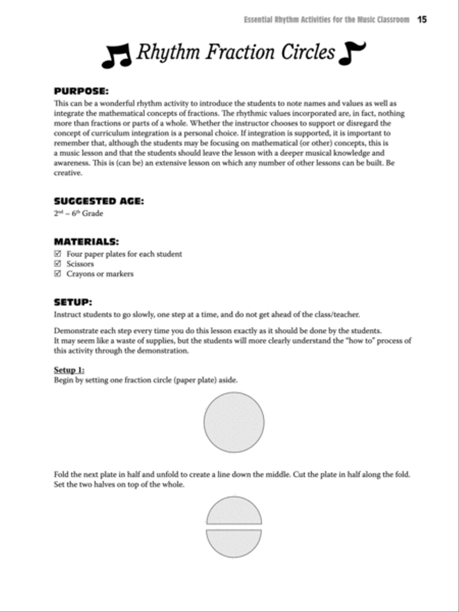 Essential Rhythm Activities for the Music Classroom Activity Books scores gallery preview page 3
