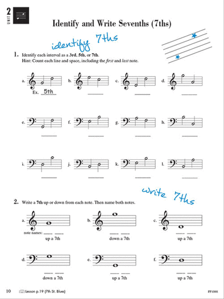 Level 3A – Theory Book – 2nd Edition Piano Method scores gallery preview page 4