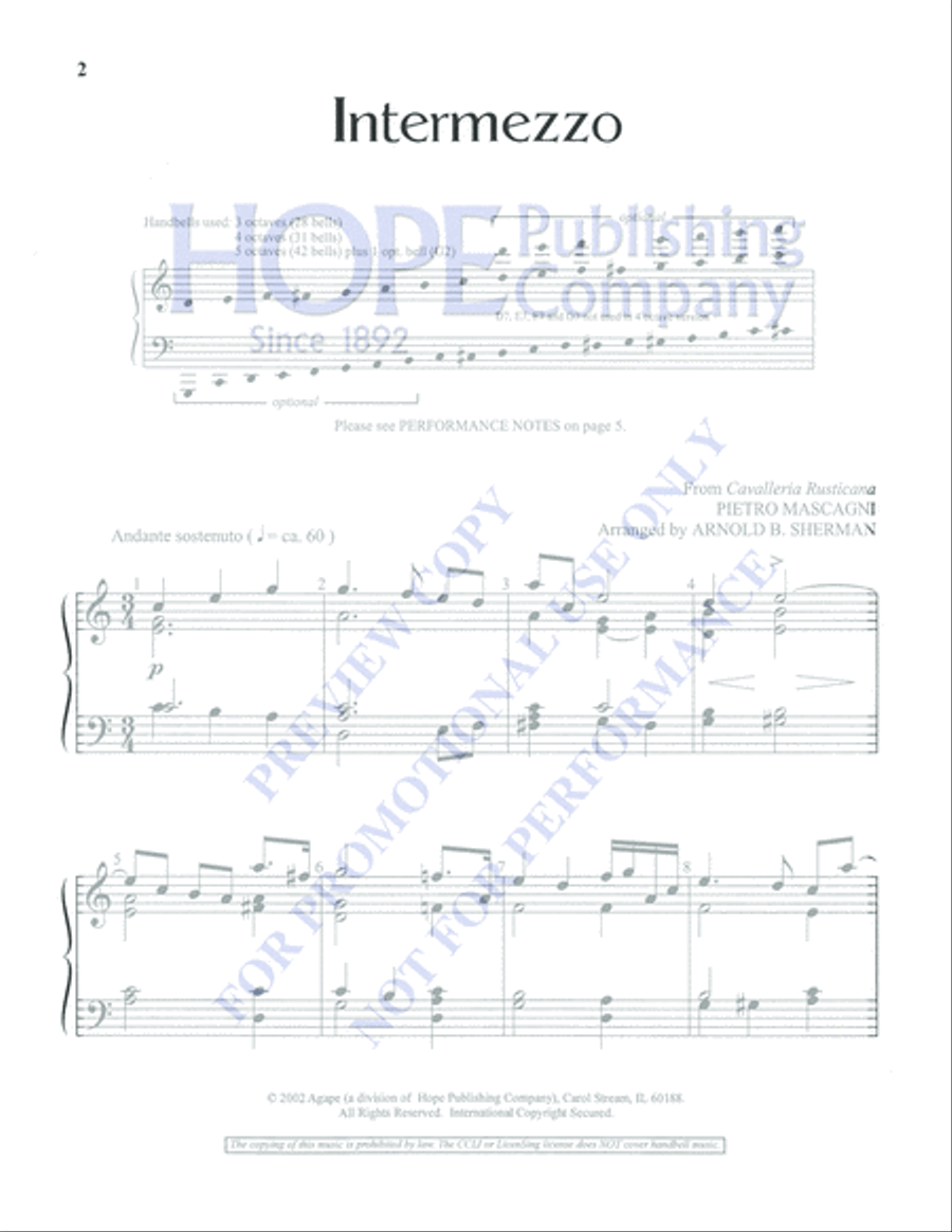Intermezzo Intermezzo 5-Octaves scores gallery preview page 2