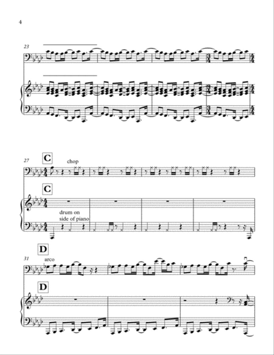 ABC Double Bass scores gallery preview page 5