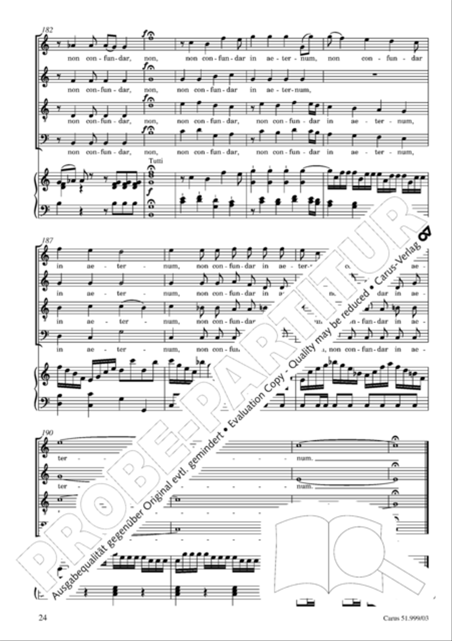 Te Deum 4-Part scores gallery preview page 25