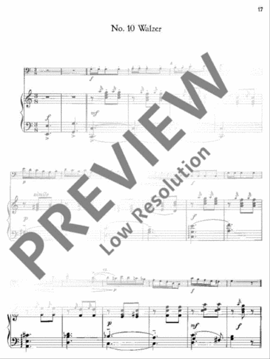 Ten Miniatures Cello scores gallery preview page 18