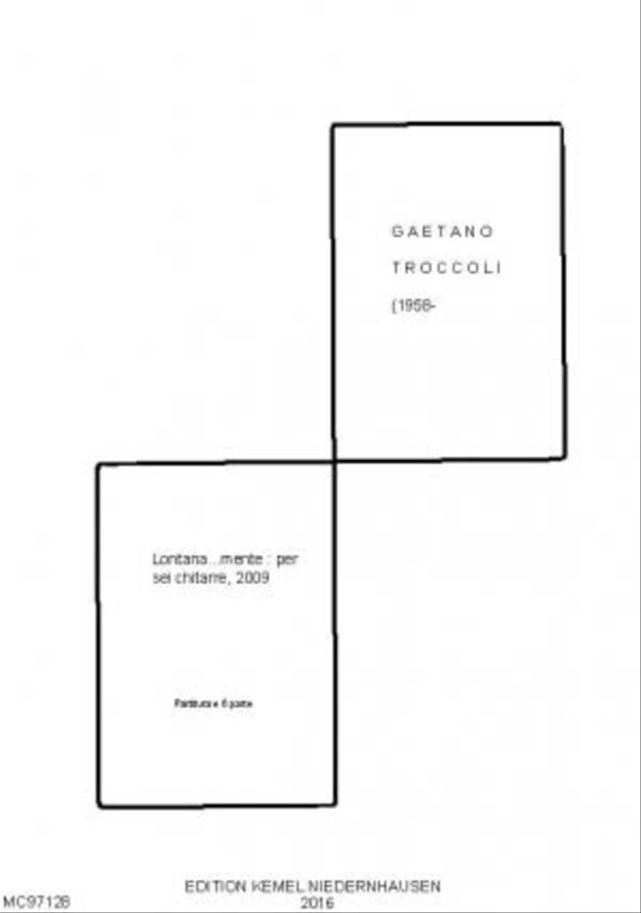 Lontana...mente Classical Guitar scores gallery preview page 1