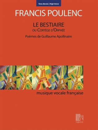 Book cover for Le Bestiaire ou Cortége d'Orphée