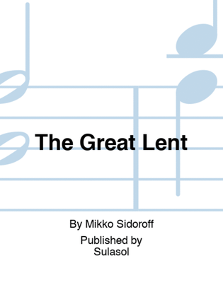 Book cover for The Great Lent