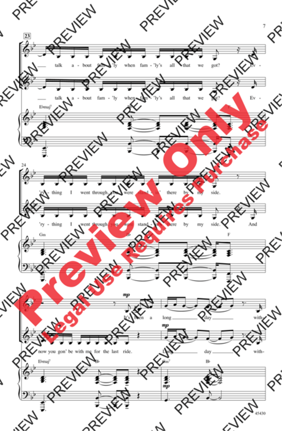 See You Again Women's Choir scores gallery preview page 7