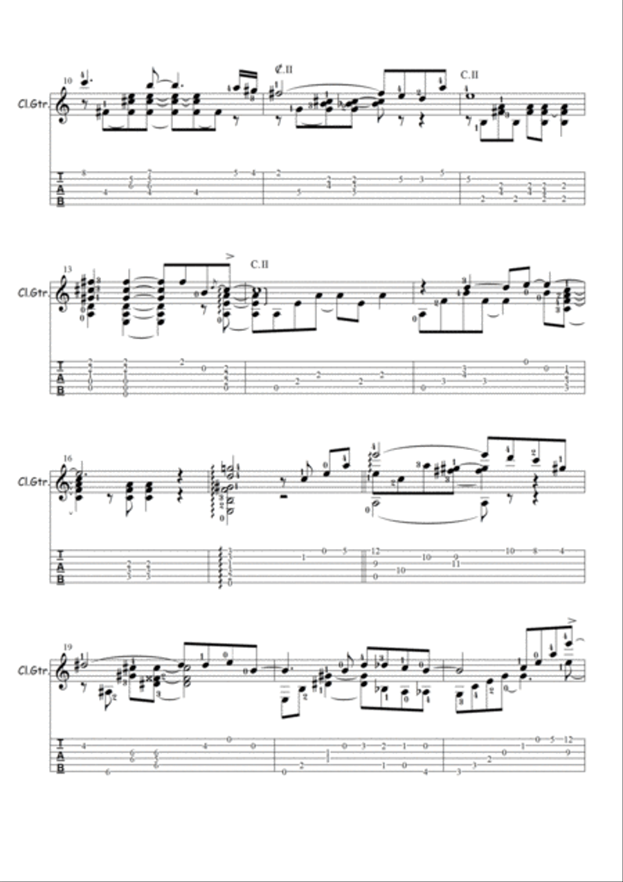 HOLLY BOSSA HOLLY BOSSA Small Ensemble scores gallery preview page 2
