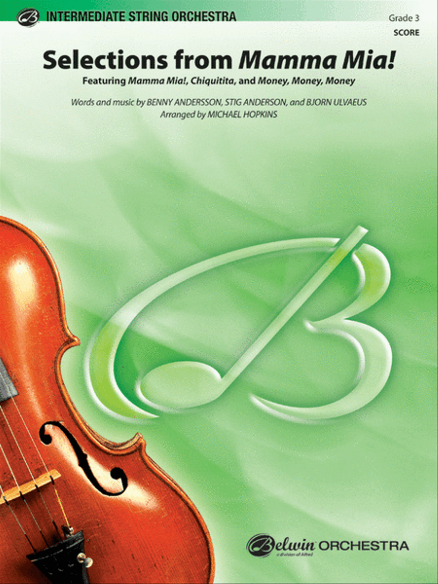 Mamma Mia!, Selections from String Orchestra scores gallery preview page 1