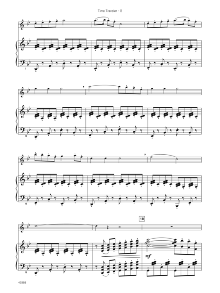 Time Traveler (Sound Innovations Soloist, Bassoon) Small Ensemble scores gallery preview page 5