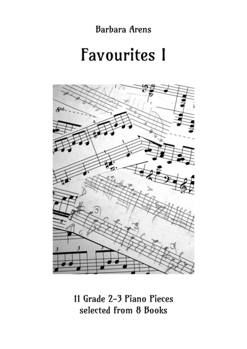 Favourites I - 11 Grade 2-3 Piano Solos selected from 8 Books image number null