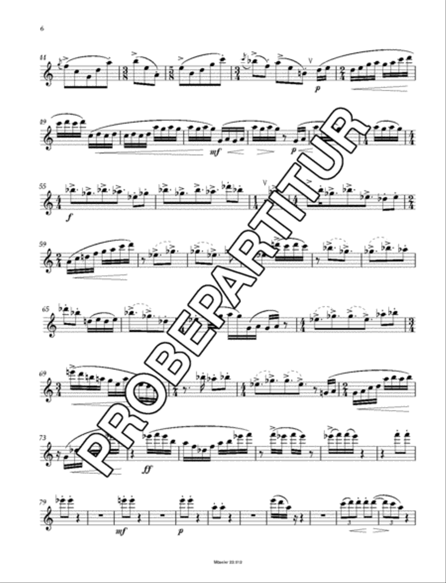 Moon Dances Alto Recorder scores gallery preview page 7
