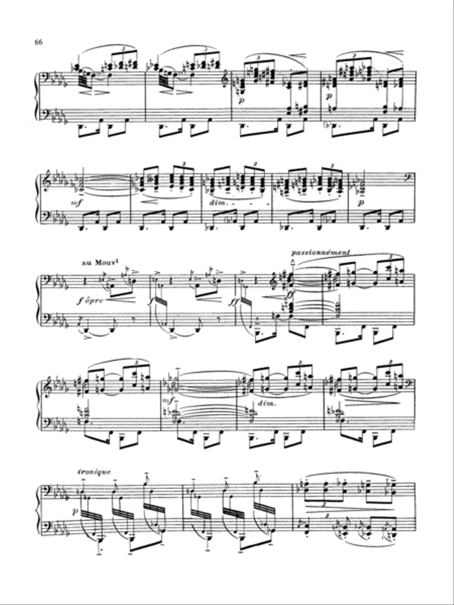 Debussy: Prelude - Book II, No. 3 Piano Solo scores gallery preview page 3