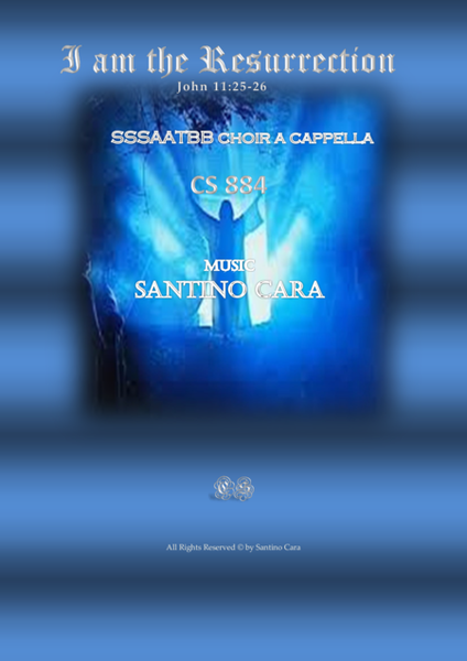 I am the Resurrection - Easter anthem for SSSAATBB a cappella image number null