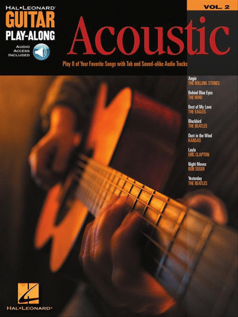 Acoustic Guitar Play-Along Vol. 2 image number null