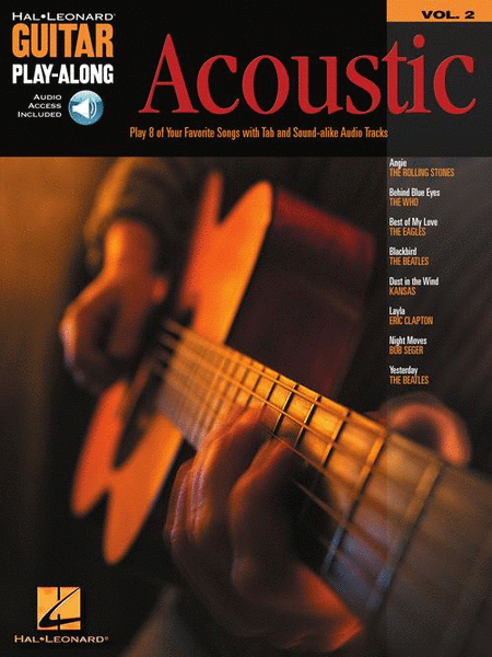 Acoustic Guitar Play-Along Vol. 2 by Various Acoustic Guitar - Sheet Music