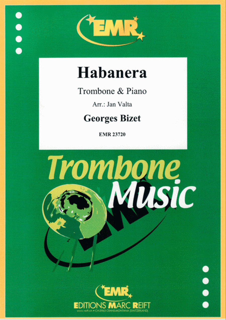 Habanera Piano Accompaniment scores gallery preview page 1