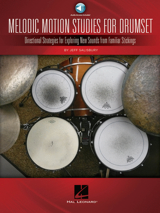 Book cover for Melodic Motion Studies for Drumset