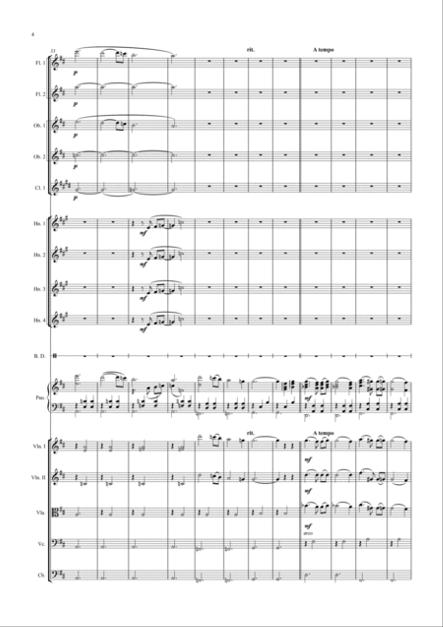 Lust, Caution Chamber Orchestra scores gallery preview page 4