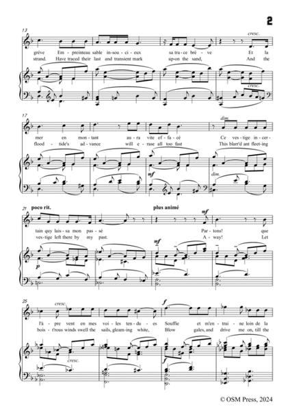 A. Roussel-Le départ,Op.3 No.1,in d minor