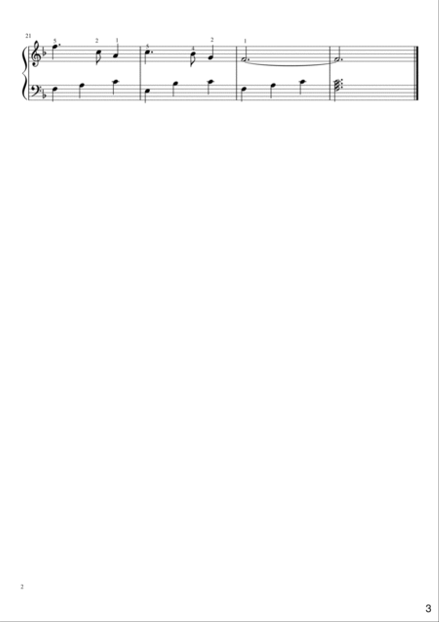 Easy Piano Christmas Songs Easy Piano scores gallery preview page 4